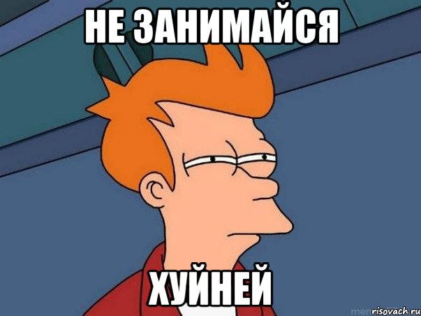 Не занимайся Хуйней, Мем  Фрай (мне кажется или)
