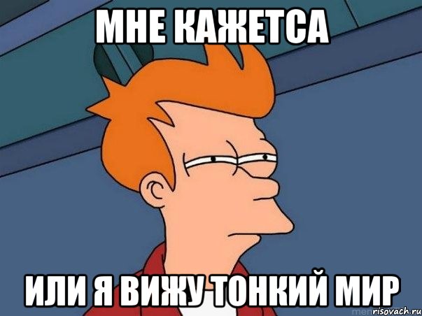 Мне кажетса Или я вижу тонкий мир, Мем  Фрай (мне кажется или)