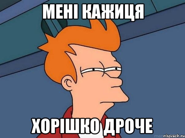 Мені кажиця Хорішко дроче, Мем  Фрай (мне кажется или)