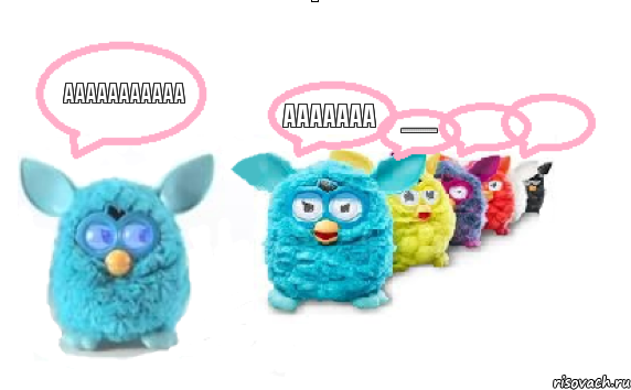 ааааааааааа ааааааа аааааааааааааааа  , Комикс Furby