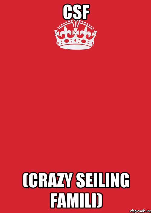 CSF (Crazy seiling Famili), Комикс Keep Calm 3