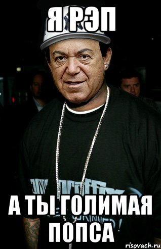я рэп а ты голимая попса