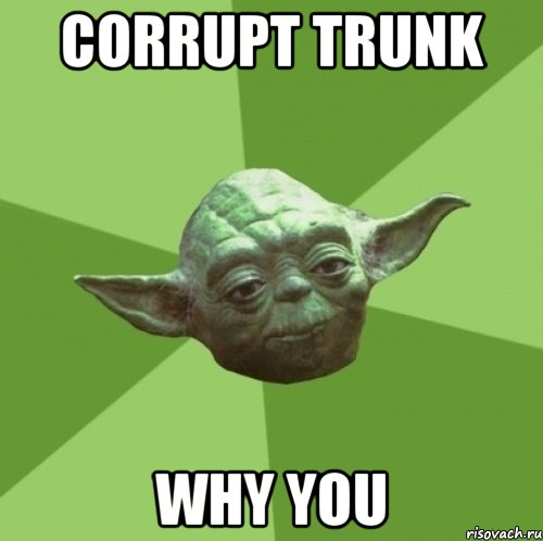 corrupt Trunk why you, Мем Мастер Йода