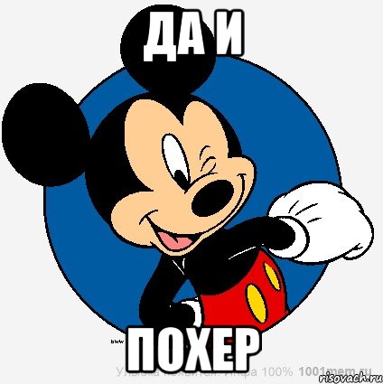 Да и Похер, Мем микки