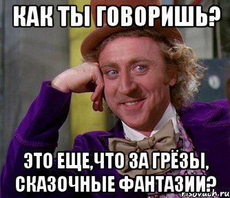 как ты говоришь? это еще,что за грёзы, сказочные фантазии?, Мем мое лицо