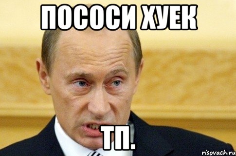 Пососи хуек Тп., Мем путин