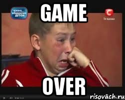 Game Over, Мем  Сашок Фокин