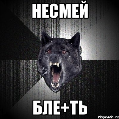 несмей бле+ть, Мем Сумасшедший волк