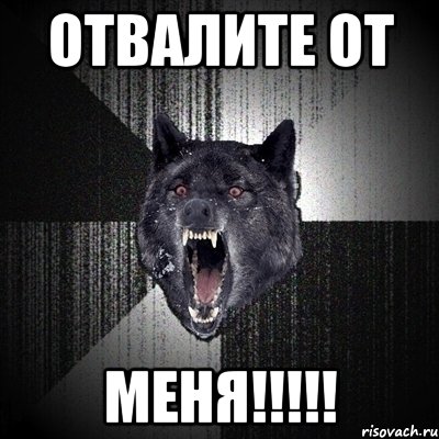 Отвалите от Меня!!!!!, Мем Сумасшедший волк