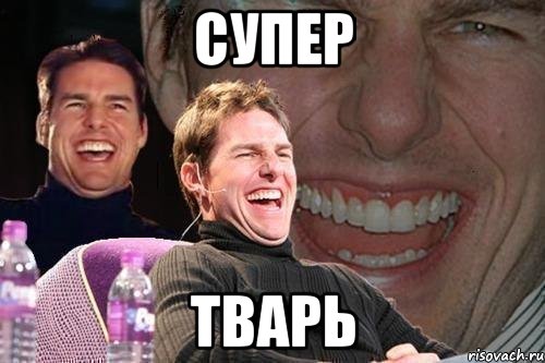 Супер Тварь, Мем том круз