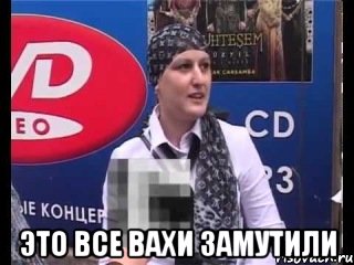  Это все вахи замутили, Мем ВАХИ ЗАМУТИЛИ