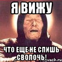 Я ВИЖУ ЧТО ЕЩЕ НЕ СПИШЬ ,СВОЛОЧЬ!, Мем Ванга (цвет)