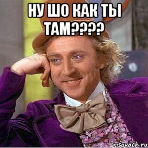 ну шо как ты там???? , Мем Ну давай расскажи (Вилли Вонка)