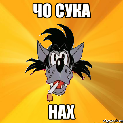 ЧО СУКА НАХ, Мем Волк