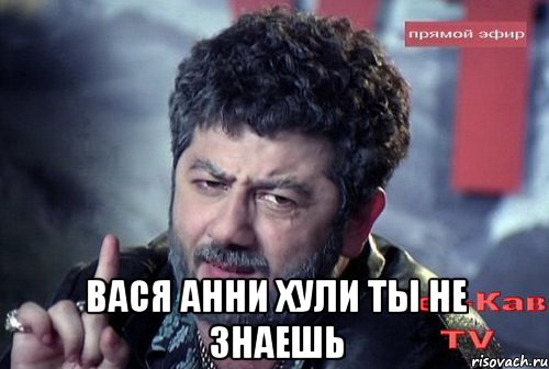  вася анни хули ты не знаешь