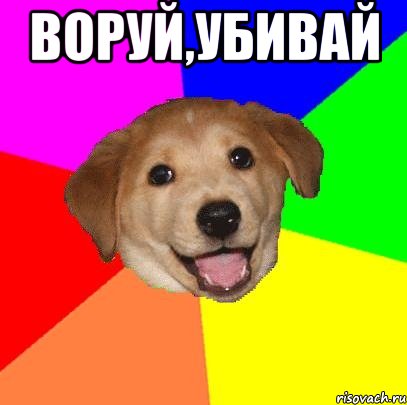 Воруй,убивай , Мем Advice Dog