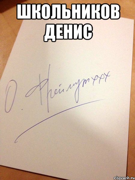 Школьников Денис 