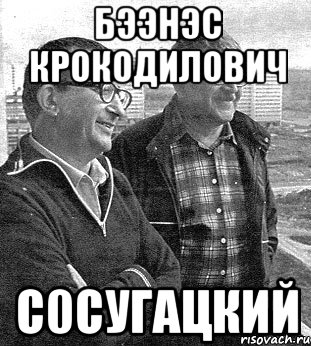 бээнэс крокодилович с0сугацкий