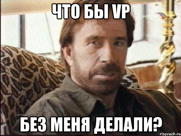 Что бы Vp без меня делали?, Мем чак норрис