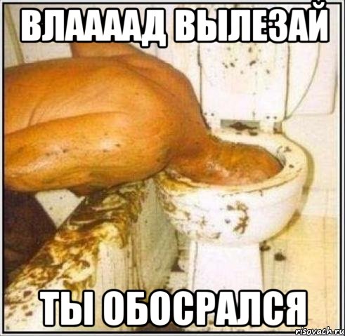 Влаааад вылезай Ты обосрался, Мем Дайвер