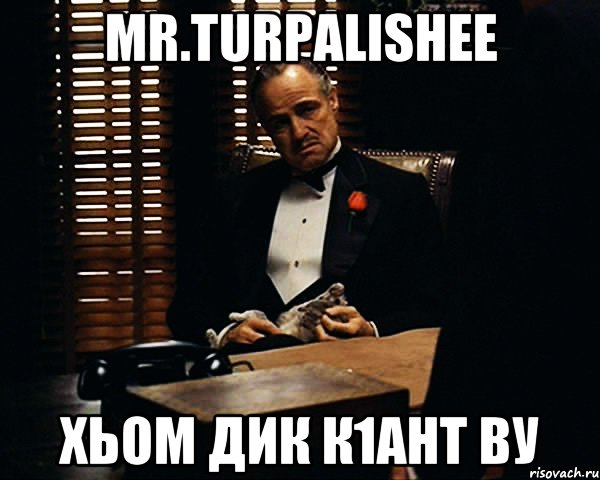 Mr.Turpalishee хьом дик к1ант ву, Мем Дон Вито Корлеоне