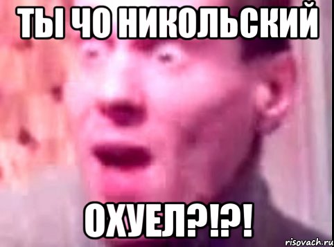 Ты чо Никольский Охуел?!?!, Мем Дверь мне запили