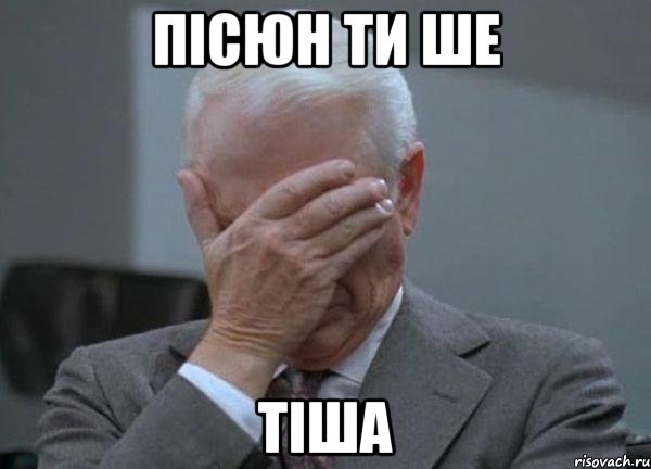 пісюн ти ше тіша, Мем facepalm