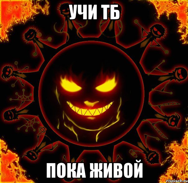 учи тб пока живой