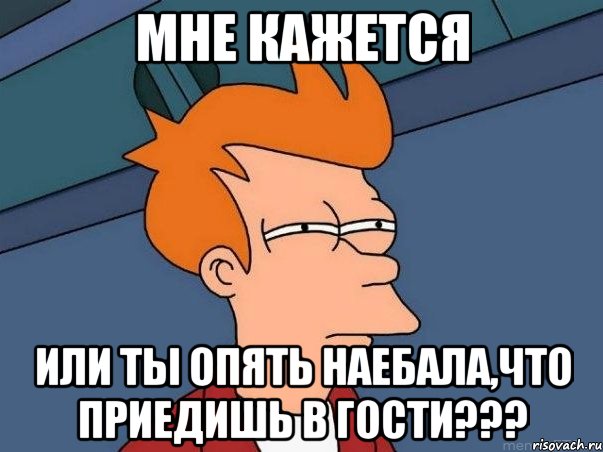 Мне кажется или ты опять наебала,что приедишь в гости???, Мем  Фрай (мне кажется или)