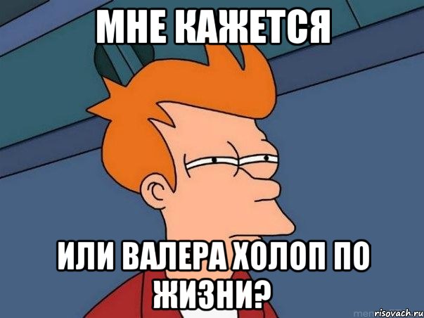 Мне кажется или валера холоп по жизни?, Мем  Фрай (мне кажется или)