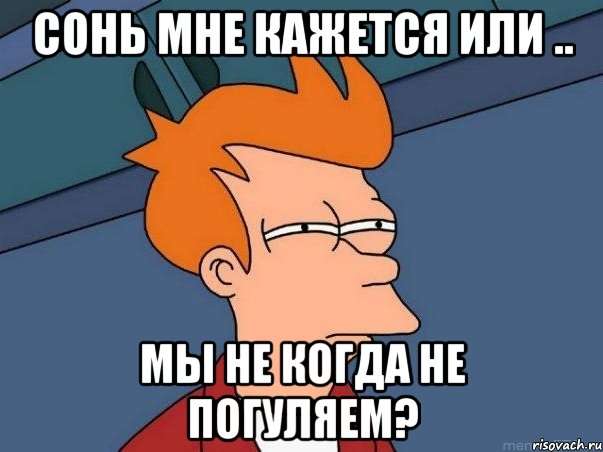 Сонь мне кажется или .. Мы не когда не погуляем?, Мем  Фрай (мне кажется или)