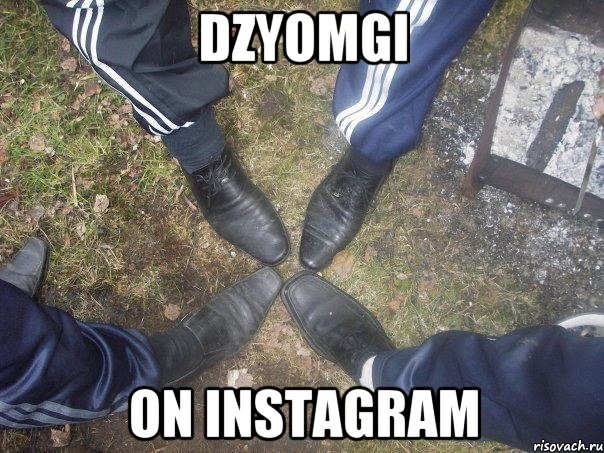 Dzyomgi on instagram, Мем индюшка цесарка