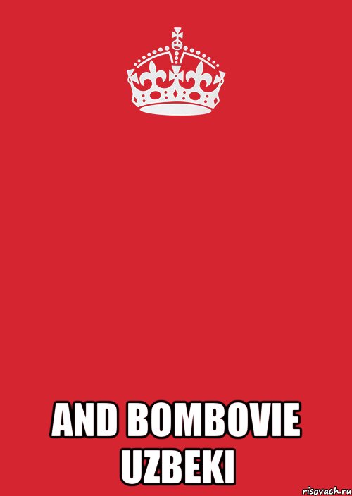  and bombovie uzbeki, Комикс Keep Calm 3