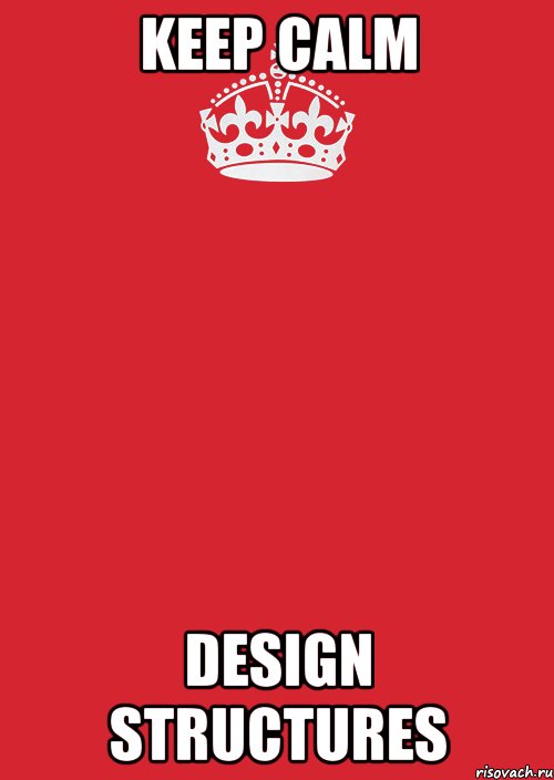 Keep calm design structures, Комикс Keep Calm 3