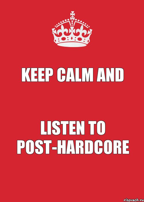 Keep Calm and listen to Post-Hardcore, Комикс Keep Calm 3