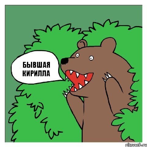 Бывшая Кирилла, Комикс Медведь (шлюха)