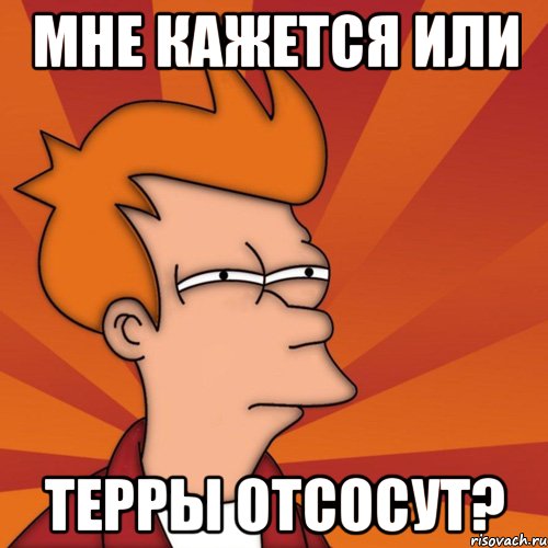 мне кажется или терры отсосут?