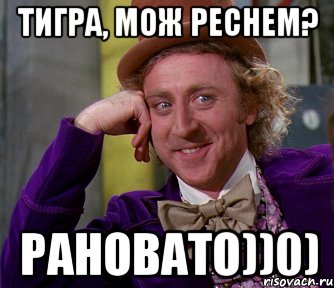 тигра, мож реснем? рановато))0), Мем мое лицо