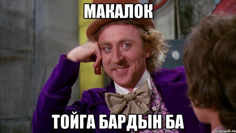 макалок тойга бардын ба, Мем Ну давай расскажи (Вилли Вонка)