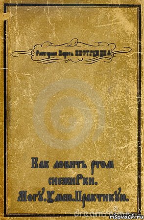 Екатерина Пороль ИНСТРУКЦИЯ Как ловить ртом снежиРки. Могу.Умею.Практикую., Комикс обложка книги