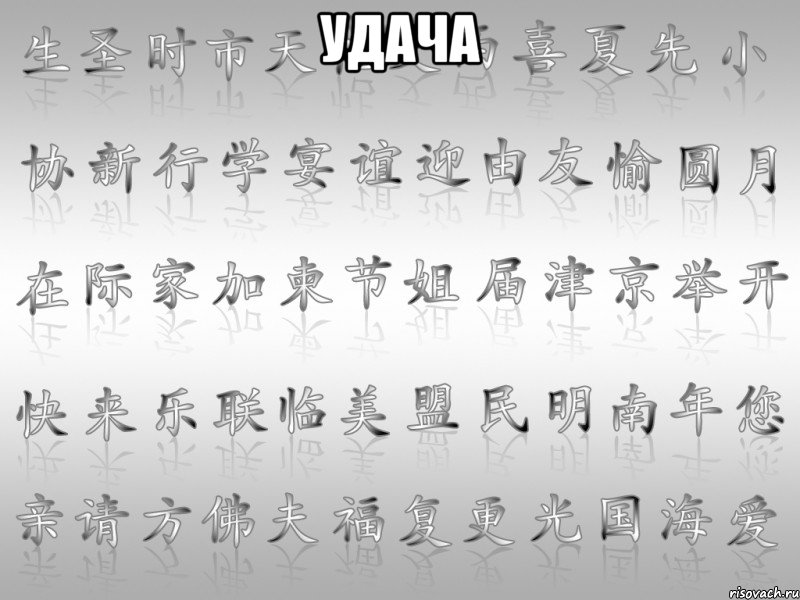 удача , Мем перевод