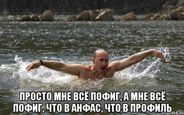  Просто мне всё пофиг, а мне всё пофиг, Что в анфас, что в профиль
