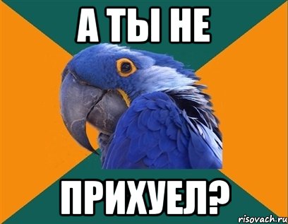 А ты не прихуел?