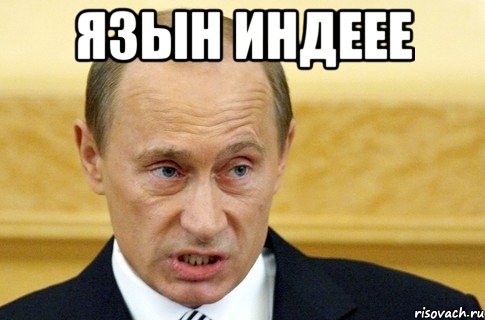 Язын индеее , Мем путин