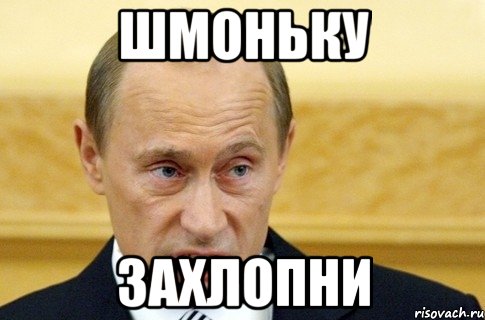 Шмоньку Захлопни, Мем путин