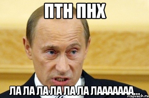 ПТН ПНХ ла ла ла ла ла ла лааааааа..., Мем путин