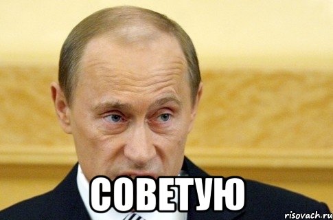  Советую, Мем путин