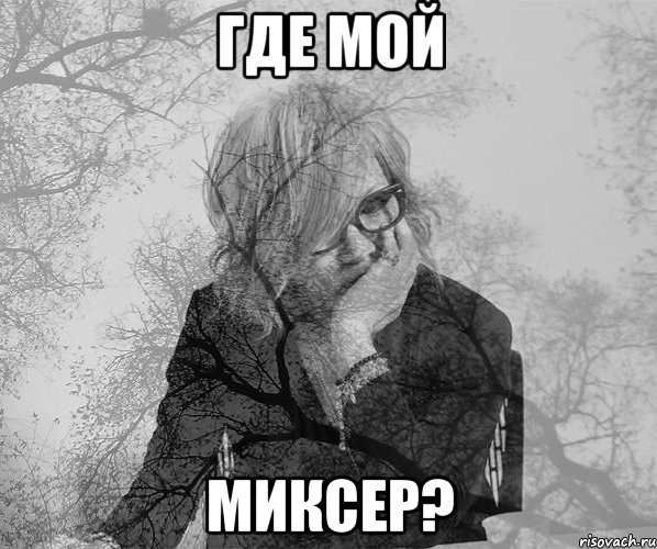 ГДЕ МОЙ МИКСЕР?