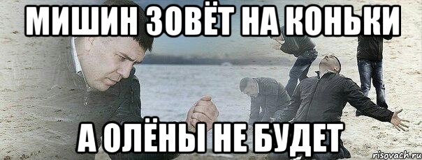 Мишин зовёт на коньки А Олёны не будет