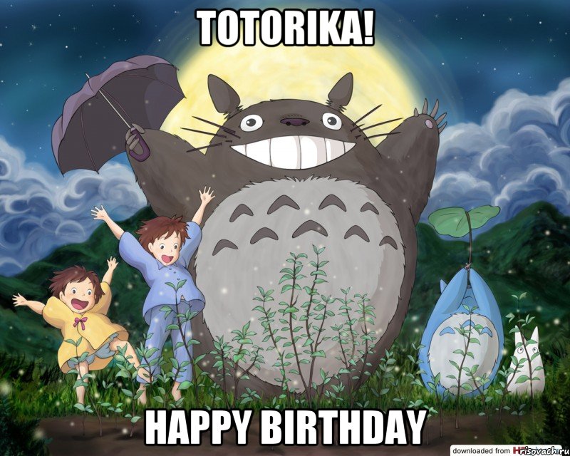 TotoRIKA! Happy Birthday, Мем Тоторо